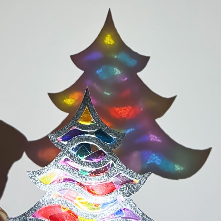 EggSun 36 Sets Christmas Snowflake Suncatchers Craft Kit for Kids Ornaments Stained Glass Effect Window Arts and Crafts Kit for Classroom Holiday Birthday Projects Home Favors Decorations Ages 4 8 12 - Image 5